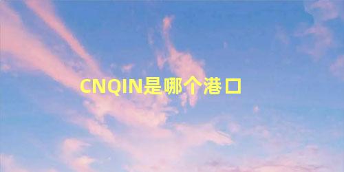 CNQIN是哪个港口