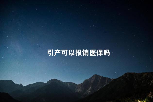 引产可以报销医保吗