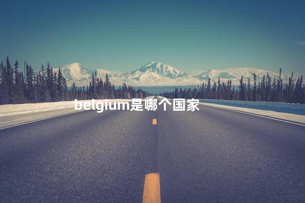 belgium是哪个国家