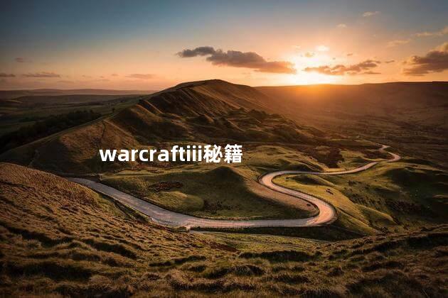 warcraftiii秘籍