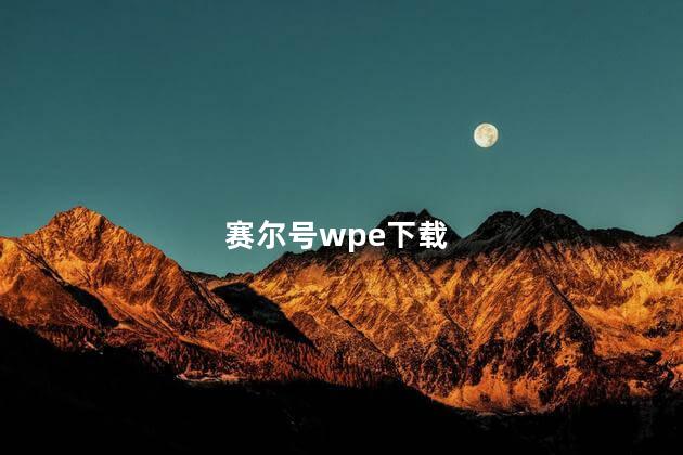 赛尔号wpe下载