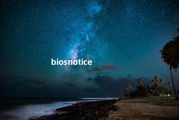 biosnotice