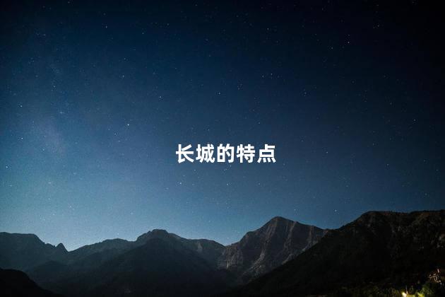 长城的特点